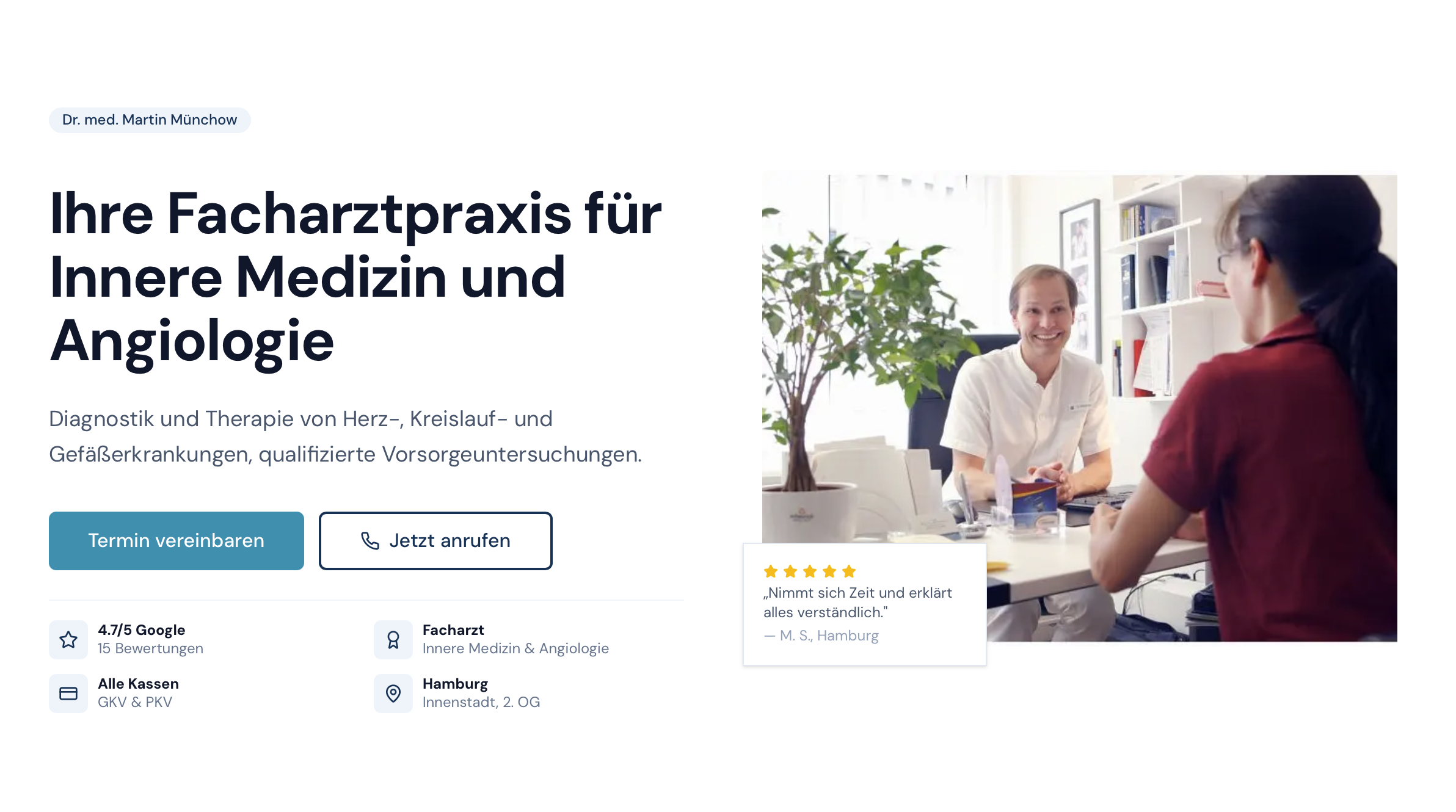 Alster Angio Website